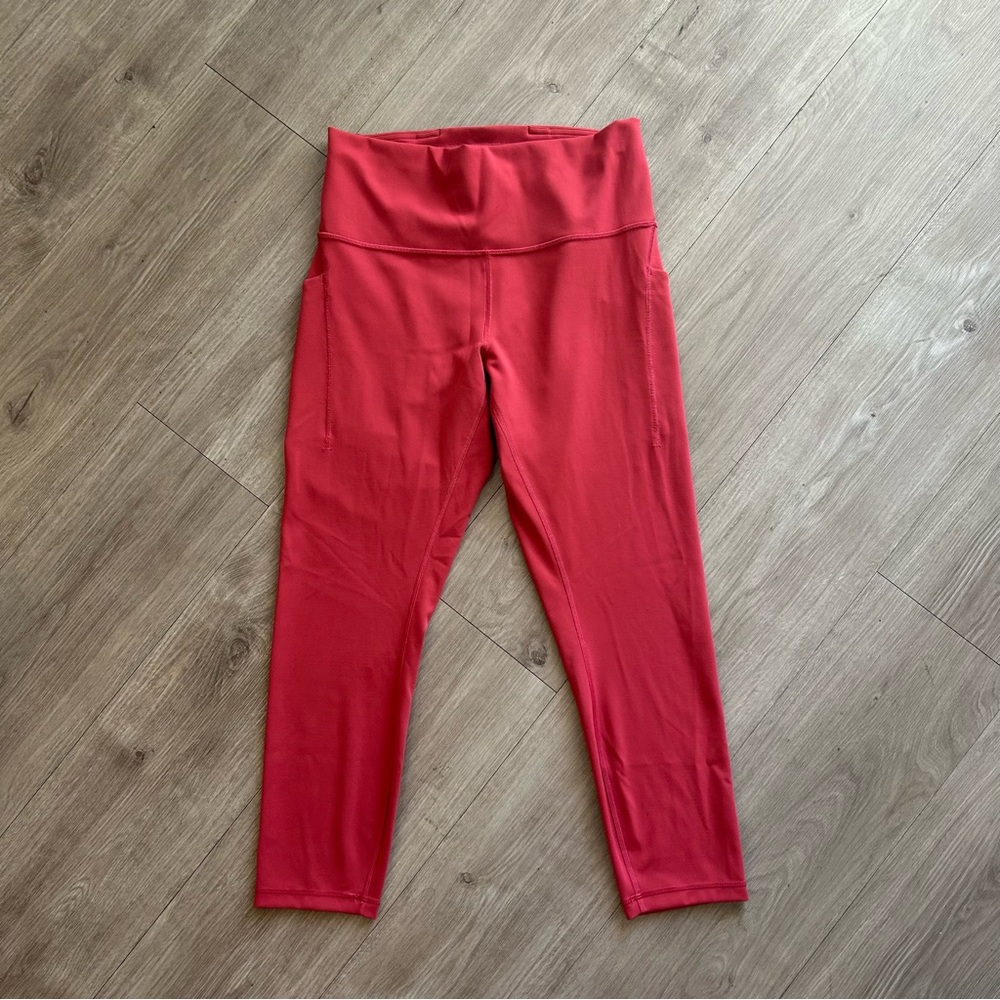 Lululemon Women’s Light red align crop high rise leggings workout pants